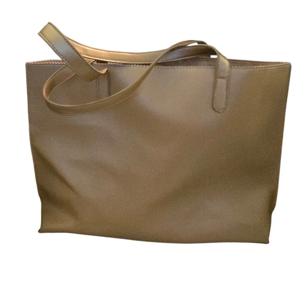 Neiman Marcus Tan Laser‎ Cut Medallion Tote Bag Boho Shoulder Bag Large